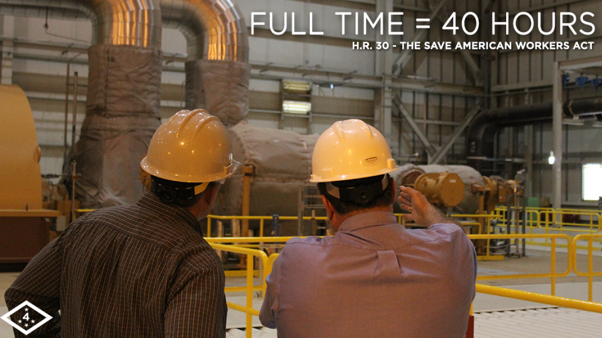 Congressman Bruce Westerman (R-Hot Springs) issued the following statement Wednesday on the passage of H.R. 30, the Save American Workers Act of 2014, a bill to restore the 40-hour full-time work week that Westerman has co-sponsored and President Barack O