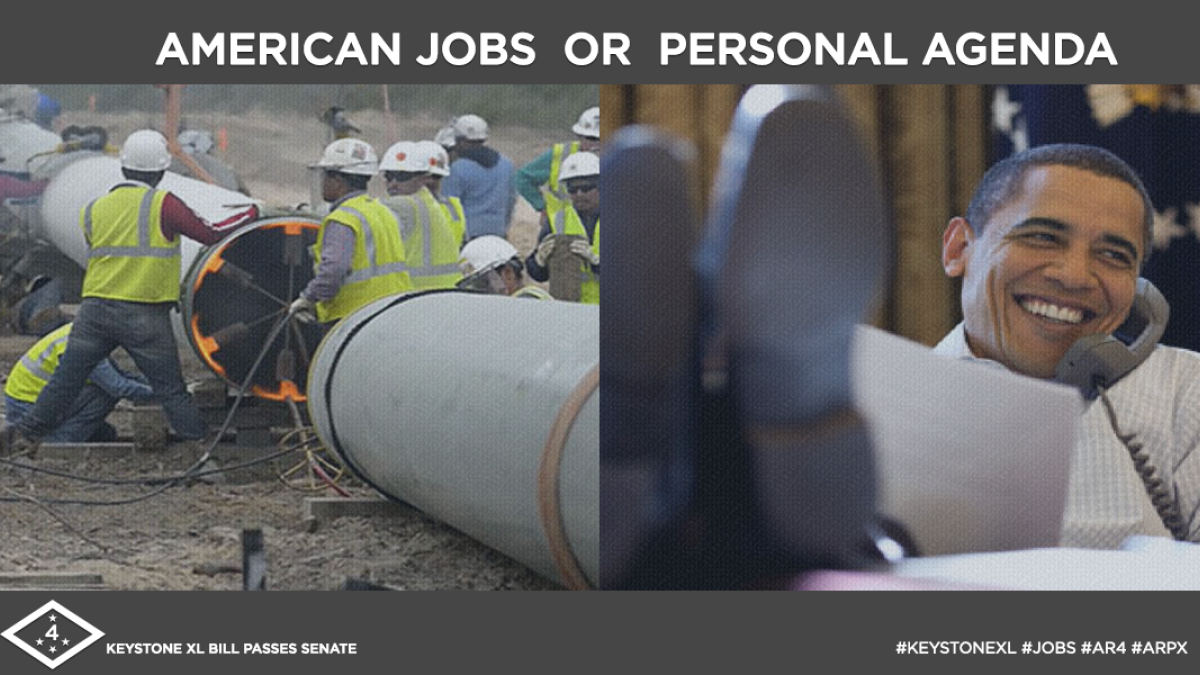 House approves Keystone XL. The bill is on its way to the president.