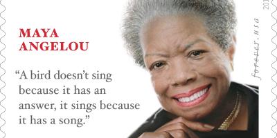 Maya Angelou Forever Stamp