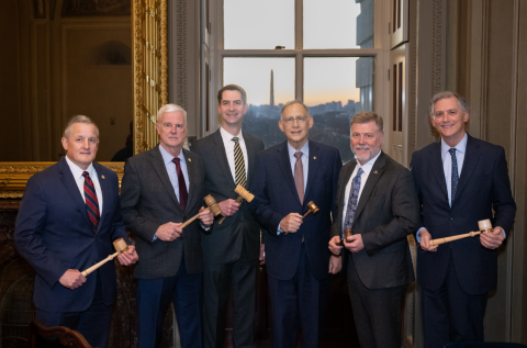 Arkansas Congressional Delegation Gavel Photo