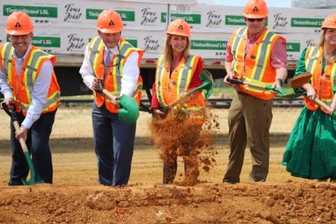 Weyerhaeuser Groundbreaking 
