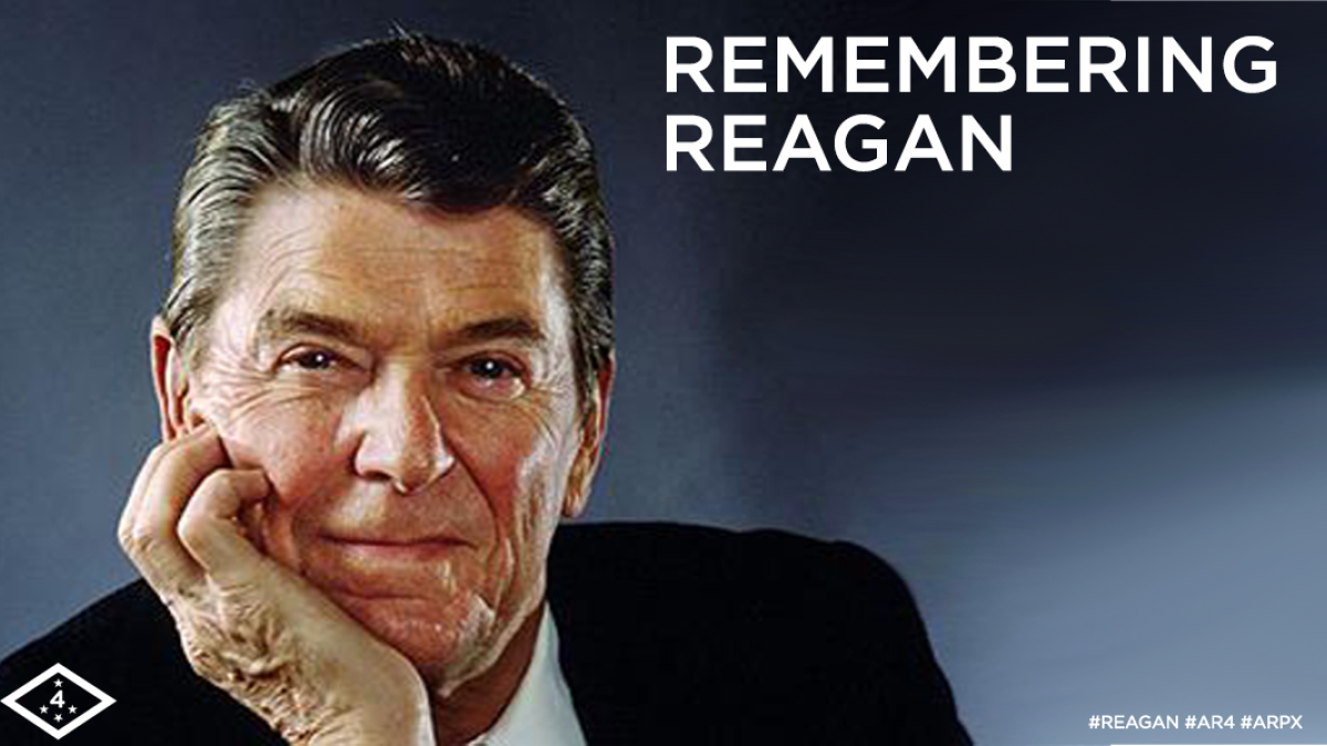 Happy birthday, President Reagan!